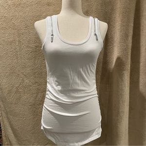 NWT Women’s Michael Kors sleeveless ruched top, Size XS